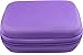 Essential Oil Carrying Case Holds 10 Bottles Perfect for Roller Bottles 5ml - 10ml Multiple Colors! (1 Pack, Purple)