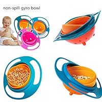 LiangTing Spill Resistant Gyro Bowl with Lid