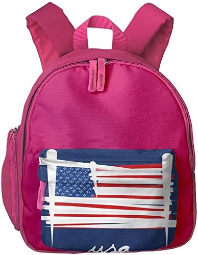 DGYEG44 USA Backpack School Bag Bookbag For Kids Boys Girls