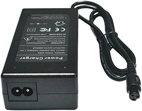 HJCINTL 42V 2A Lithium Battery Power Adapter 42V 2000mA Battery Charger