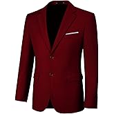Blazer for Men Casual Mens Suit Jacket Slim Fit Men's Suit Outfit Notch Lapel Men's Sport Coats & Blazers