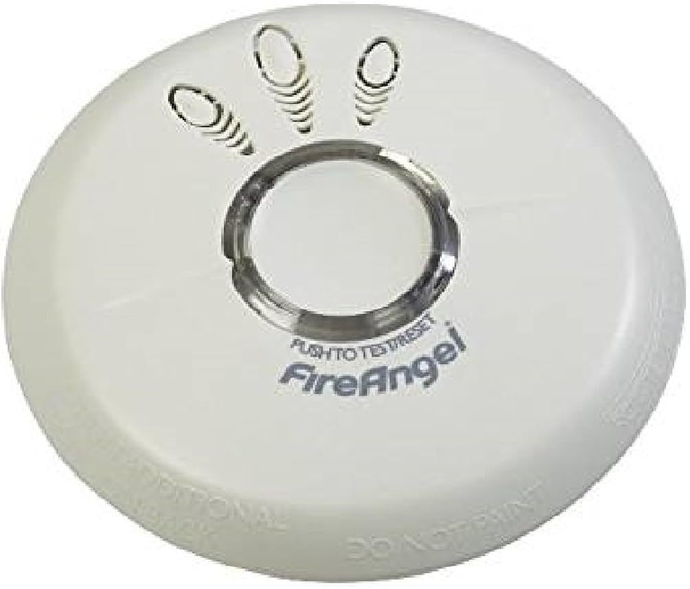 Fireangel SI601 Ionisation Smoke Alarm Detector with Easy Hush Battery