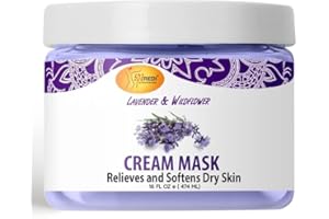 SPA REDI - Body and Foot Cream Mask, Lavender and Wildflower, 16 Oz - Pedicure Massage for Tired Feet and Body, Hydrating, Fresh Skin - Infused with Hyaluronic Acid, Amino Acids, Panthenol