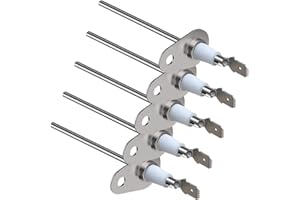 POPBEE Upgraded Replacement 0130F00010 Furnace Flame Sensor for Goodman Amana Furnace Replaces B11726-06 B1172606 AP4513976 (5 Pack)