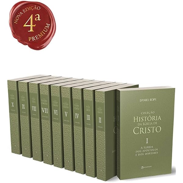 Coleção Premium História da Igreja de Cristo | Amazon.com.br