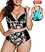 Camlinbo 2018 Women’s Plus Size Swimsuit High Waisted Ruffles Push up Halter Bikini Set