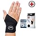 Doctor Developed Premium Copper Lined Wrist Support/Wrist Strap/Wrist Brace/Hand Support [Single]& Doctor Written Handbook- Suitable for Both Right and Left Hands