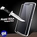 Yihailu Alcatel Idol 4 Tempered Glass Screen Protector HD Clarity 9H Hardness 2.5D Arc Anti-Bubble Film For One Touch idol4 (5.2 Inch) - Retail Package