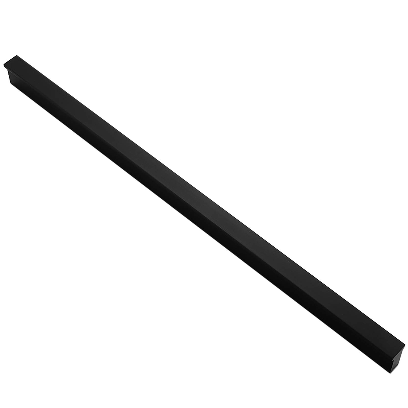 Cabinet Kitchen Door Handle Black Drawer Cupboard Knobs Cabinet Hardware Pulls Handles 500mm Length (Hole Centers 480mm)