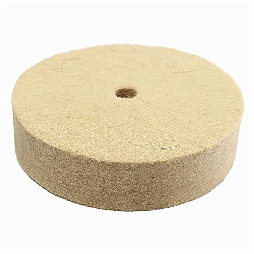 Wool Roving - 1pc 4inch Polishing Buffing Grinding Wheel Wool Felt Polisher Disc Pad 100mmx25mm Polisher Pads 4 Inch