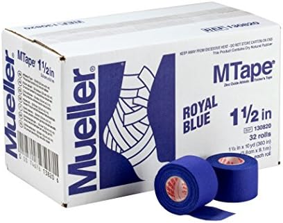 Mueller M Tape Colored - Case - Royal Blue