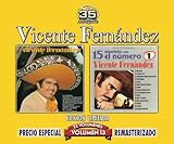 Disco de Vicente Fernández: «Vicente Fernandez / 15 Grandes Con El Numero 1 13» (Anverso)