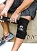Knee Support Sleeve Wrap by Simple Health, Adjustable Compression Brace for Magnetic Pain Relief with Neoprene Copper (1 Knee Support)