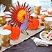 AerWo 1Pc Thanksgiving Turkey Centerpiece + 2Pcs Pumpkin Centerpieces Table Decoration for Thanksgiving Harvest Party Decorations