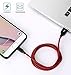 Micro USB Cable Standard [3FT] Premium Nylon Braided Android Charger High Speed 2.0USB Charging Cable Compatible with Samsung Charger Cord for Samsung Galaxy S7 Edge/S7/S6/S4/S3,Note 5/4/3-Red