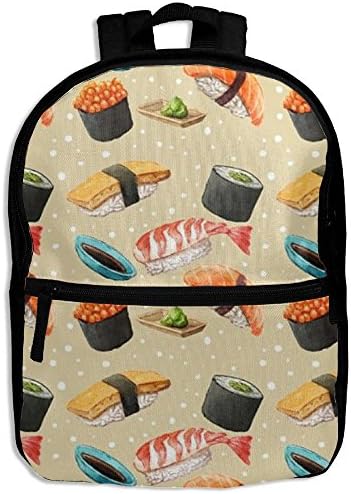 Nori Sushi School Book Backpack Shoulder Bag Schoolbag For Girls Boys