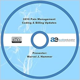 16 Pain Management Coding Billing Updates Marvel J Hammer Amazon Com Books