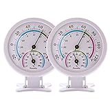 LayscoPro Mini Indoor Thermometer Hygrometer Analog