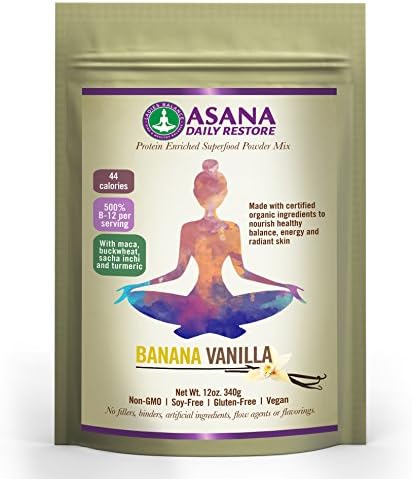 ASANA Daily Restore by Ladiesbalance Women's Hormone Balance Protein Enriched Superfood Powder 12oz