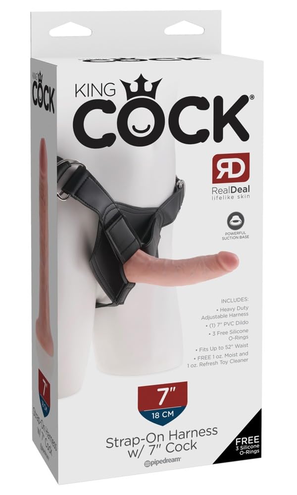 King Cock 7" Cock Dark 20.5 cm