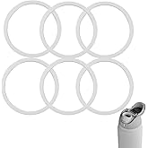 Dogxiong 6 Pcs Bottle O Seal Ring Replacement Compatible with Owala FreeSip, Rubber Lid Gasket Replacement Bottle Accessories for Owala