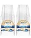 Embellish Crystal Clear Disposable Heavy Duty Plastic 5 Oz Dessert Cups, 40 Tumblers, Ideal For Wedding, Catering, Parties, Buffets, Events, Or Everyday Use, 2 Pack