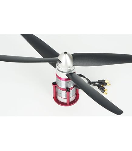 CRM2204 1400KV Brushless Contra-Rotating Motor For RC Airplanes - Includes Prop Savers & Propellers - View #4