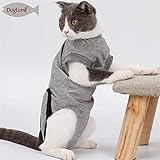 DogLemi Cat Recovery Suit for Abdominal Wounds and