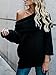 Geckatte Women's Oversized Sweater Off The Shoulder Pullover Knitted Sweaters