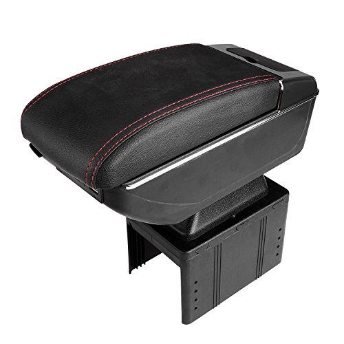 Buy FLY5D Universal Leather Sliding Armrest Center Console Armrest