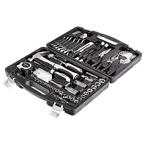 Amazon Basics – Allgemeines Handwerkzeug-Set für den Haushalt, 131-teilig