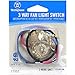 Westinghouse 7705200, 3 Way Fan Light Switch, 1-Pack