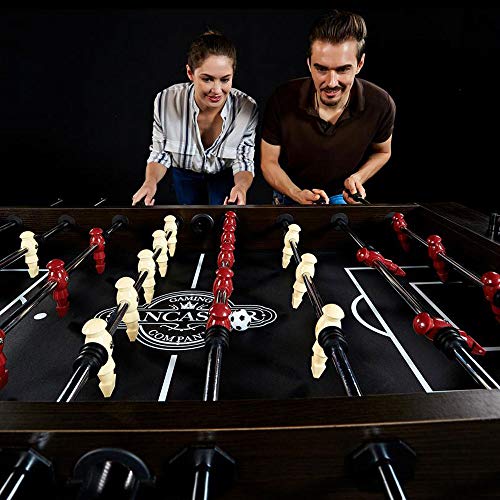 Lancaster Gaming Company Medal Sports 56 Inch X Leg Indoor Game Room Multiplayer Soccer Foosball Table