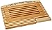 Rite Lite LTD CBT-5 Bamboo Challah Board with Removable Insert and Matching Knife, Brown