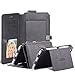 For iPhone 6 6s Case, FLOVEME Vintage 2 in 1 Zipper Magnetic Wallet Leather 18 Card Slots Handbag Full Protection Flip Pouch Kickstand Cover Holder for Apple iPhone 6 6s 4.7 inch - Grey