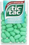 Tic Tac Mints, Wintergreen Singles, 1 Ounce (Pack of 12)