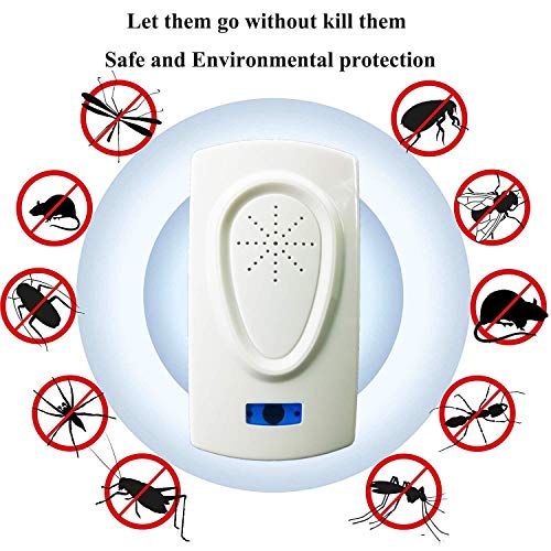 Ultrasonic Pest Repeller 6 Pack,Upgraded Electronic Pest Repellent Plug