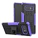 Note 8 Case, Galaxy Note 8 Case, Moment Dextrad [Built-in Kickstand][Non-slip Design] Dual Layer Hybrid Full-body Rugged [Shock Proof] Protection Cover for Samsung Galaxy Note 8 + Stylus (Purple)