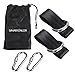 Sahara Sailor Tree Swing Hanging Straps (Set of 2), Two 5ft Straps, Holds 2200 lbs, Non-Stretch Swing Hanging Kit with Safety Lock Carabiners Carrying Bag Perfect for Tire, Disc Swings, Hammocks