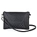 Jiaruo Women Vintage Girls Hollow Out Sling Leather Crossbody Bag Handbag Purse