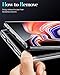 ESR Glass Case for Galaxy Note 9, 9H Tempered Glass Back Cover[Scratch-Resistant]+Soft Silicone Bumper Compatible for Samsung Galaxy Note 9, Clear