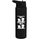 The Code Doesn't Work... Why? The Code Works... Why? Meme Stainless Steel Insulated Water Bottle
