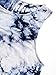 Romwe Women's Sleeveless Comfy Swing Tunic Casual Loose T-Shirt Dress Blue L