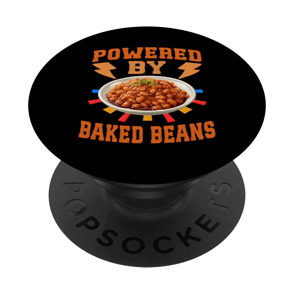 Baked Beans Lover Powered By Baked Beans PopSockets Swappable PopGrip