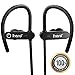 Wireless Headphones Bluetooth Earbuds Sweat and Water-Resistant - IPX7 Waterproof Best Runner Sport Noise Cancelling Headsets with Mic 8hr Battery HD Stereo Sound Earphones for Running Workout - iHard