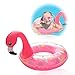 WISHTIME Kiddly Flamingo Inflatable Swimming Ring Flamingo Pool Float Swimming Ring for Kids 4-7 Years Boy Girls Diameter 10 inch (Flamingo)