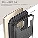 Galaxy S7 Case, TILL(TM) Wallet Case [Card Pocket] Shockproof Dual Protective Shell Rubber Bumper with Card Holder Slot Kickstand Case Cover for Samsung Galaxy S7 S VII G930 GS7 All Carrier [Black]