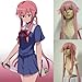 Topbill Future Diary Cosplay Wigs Gasai Yuno Anime