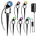 ZUCKEO RGB LED Landscape Lights 12V 24V Low Voltage IP66 Waterproof Garden Lights with Transformer, Color-changing Landscape Lighting Walls Pathway Outdoor Spotlights with Spike Stand (6 Pack)