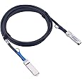 10Gtek 100G QSFP28 DAC Cable - 100GBASE-CR4 QSFP28 to QSFP28 Passive Direct Attach Copper Twinax Cable for Intel QSFP-100G-CU2M, 2-Meter(6.5ft)